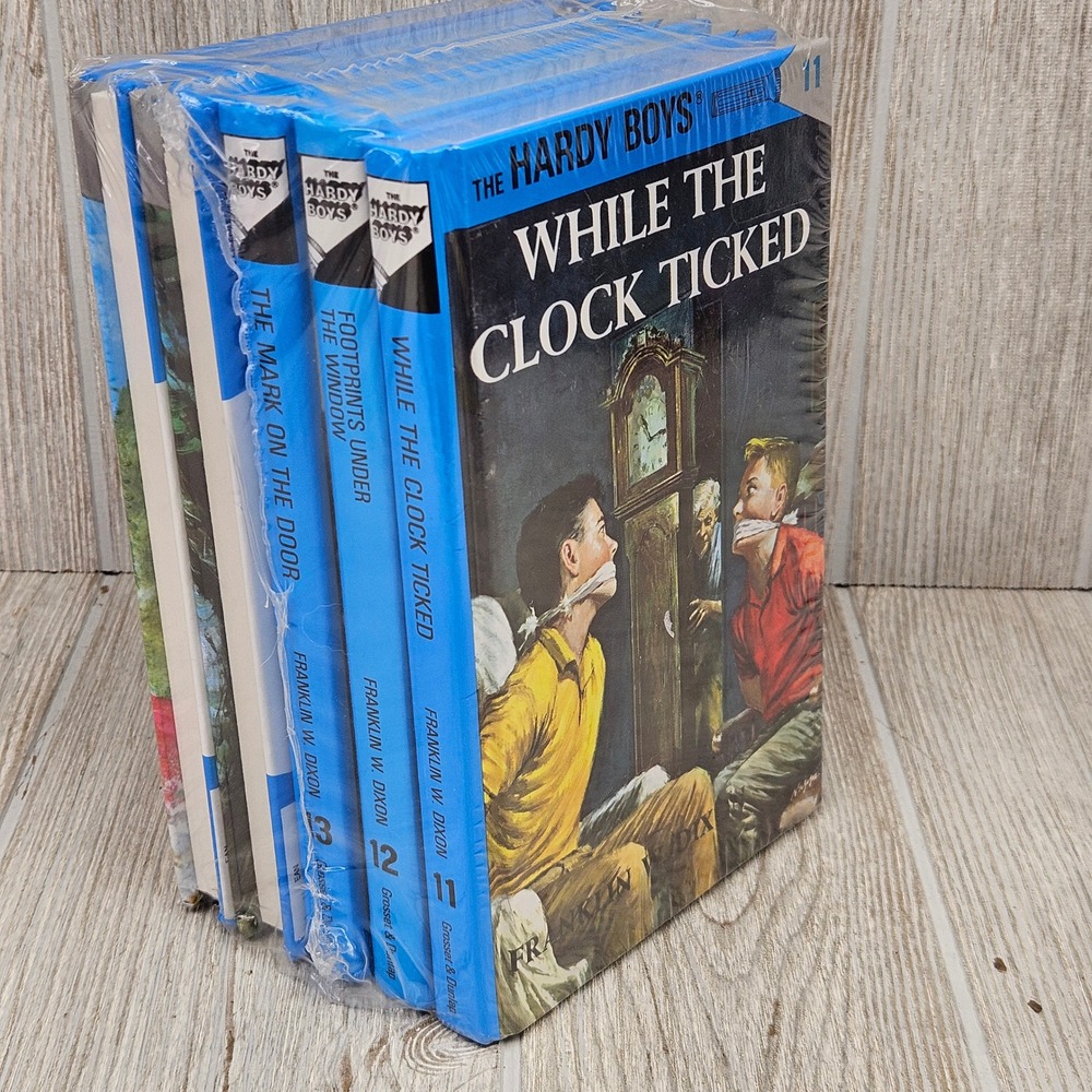 Hardy Boys Mystery Stories Books 11-15 Set Franklin W Dixon Hardcover New Sealed